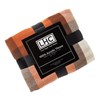 Hastings Home Soft Throw Blanket, Oversized, Fluffy, Vintage-Look an Cashmere-Like Woven Acrylic (Spice Plaid) 676512JOZ